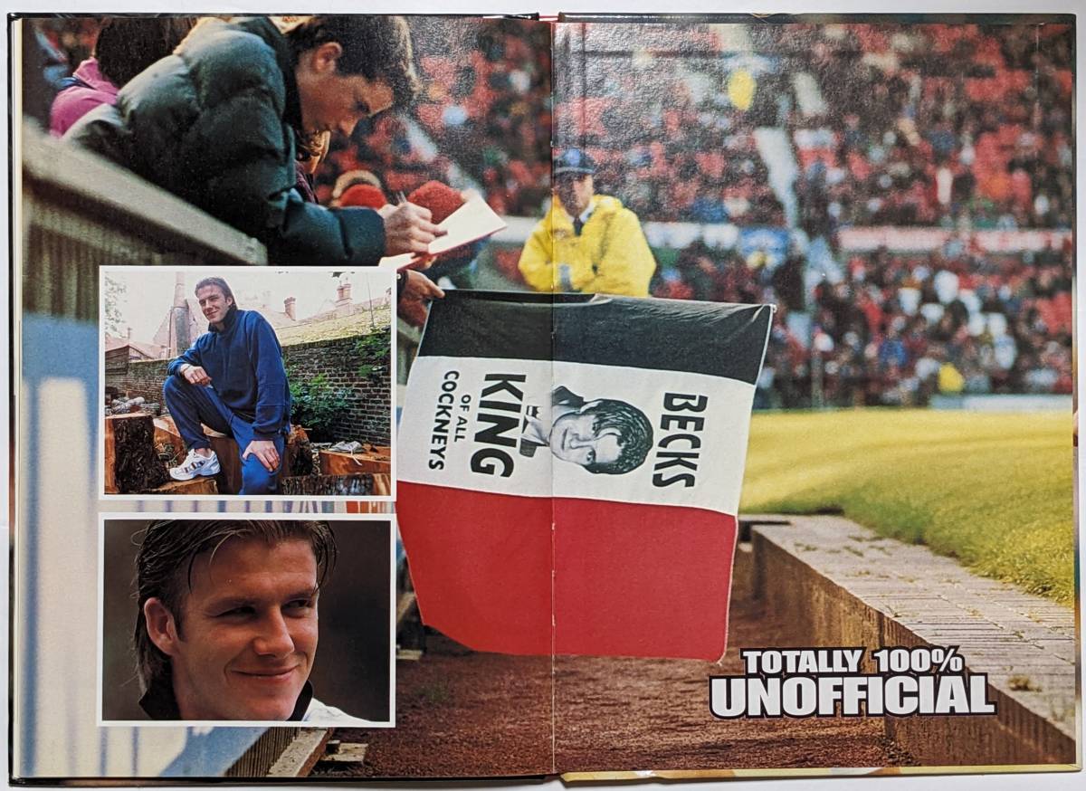 100「Totally 100 Per Cent Unofficial David Beckham Special 」デビッド・ベッカム/写真集/統計/英語/1998年発行/ワールドカップ/裸本_画像10