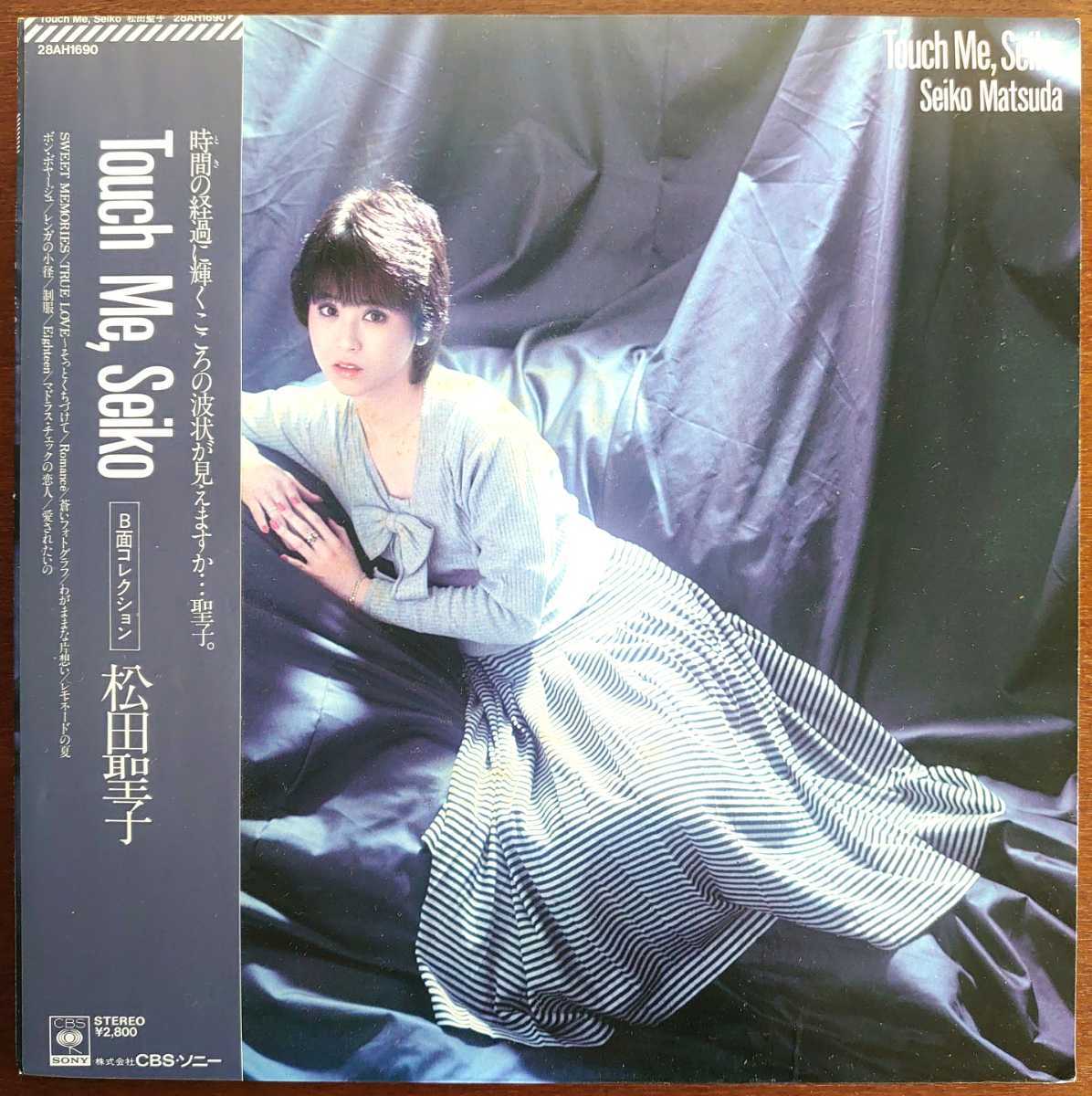 28AH1690 1984年/Touch Me,Seiko【B面コレクション】(LP)/松田聖子_画像1