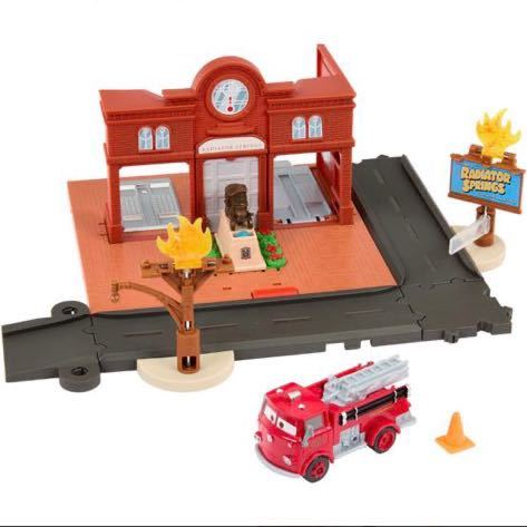 カーズ マテル RED'S FIRE STATION カーズオンザロード