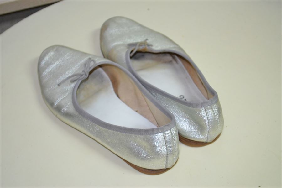 レペット　Repetto　シルバー　バレーシューズ　靴　39 D2773_画像3