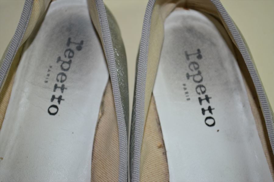 レペット　Repetto　シルバー　バレーシューズ　靴　39 D2773_画像5