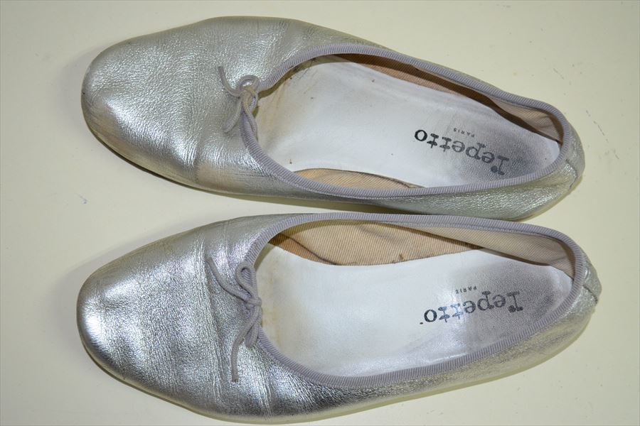 レペット　Repetto　シルバー　バレーシューズ　靴　39 D2773_画像4