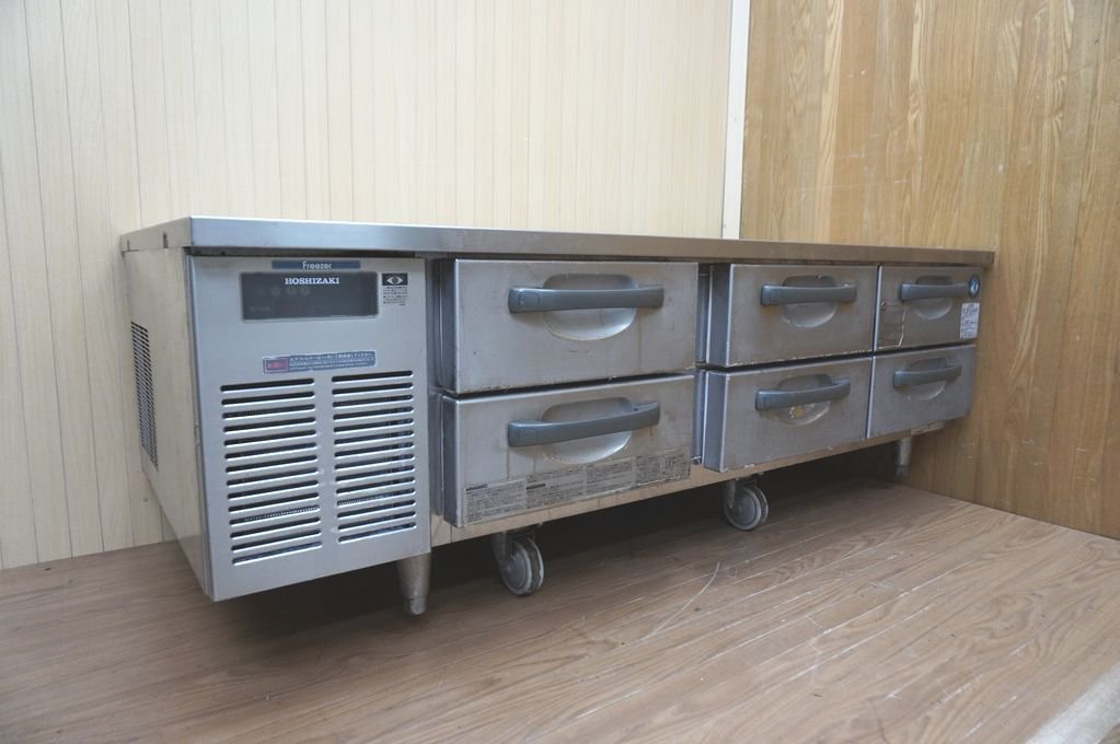 J064 HOSHIZAKI ホシザキ 業務用 ドロワー冷凍庫 FTL-165DDC 引出し式冷凍庫 2段3列