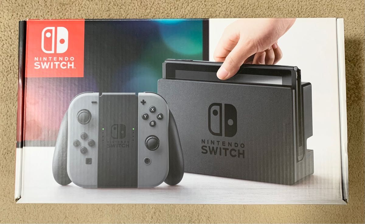 完品】Nintendo Switch 本体 (ニンテンドースイッチ) Joy-Con(L)/(R