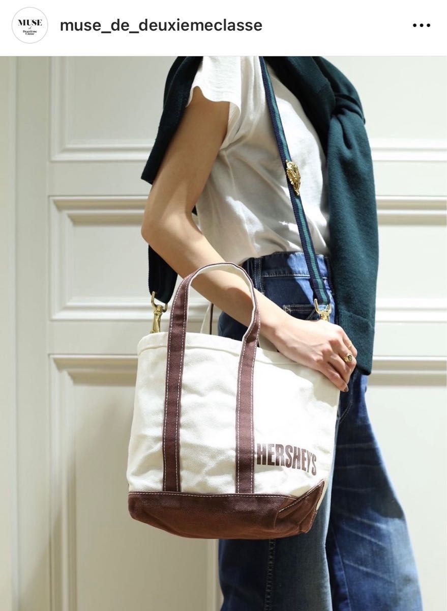 MUSE de Deuxieme Classe HERSHEY'Sトートバッグ|Yahoo!フリマ MUSE de Deuxieme Classe HERSHEY'Sトートバッグ|Yahoo!フリマ
