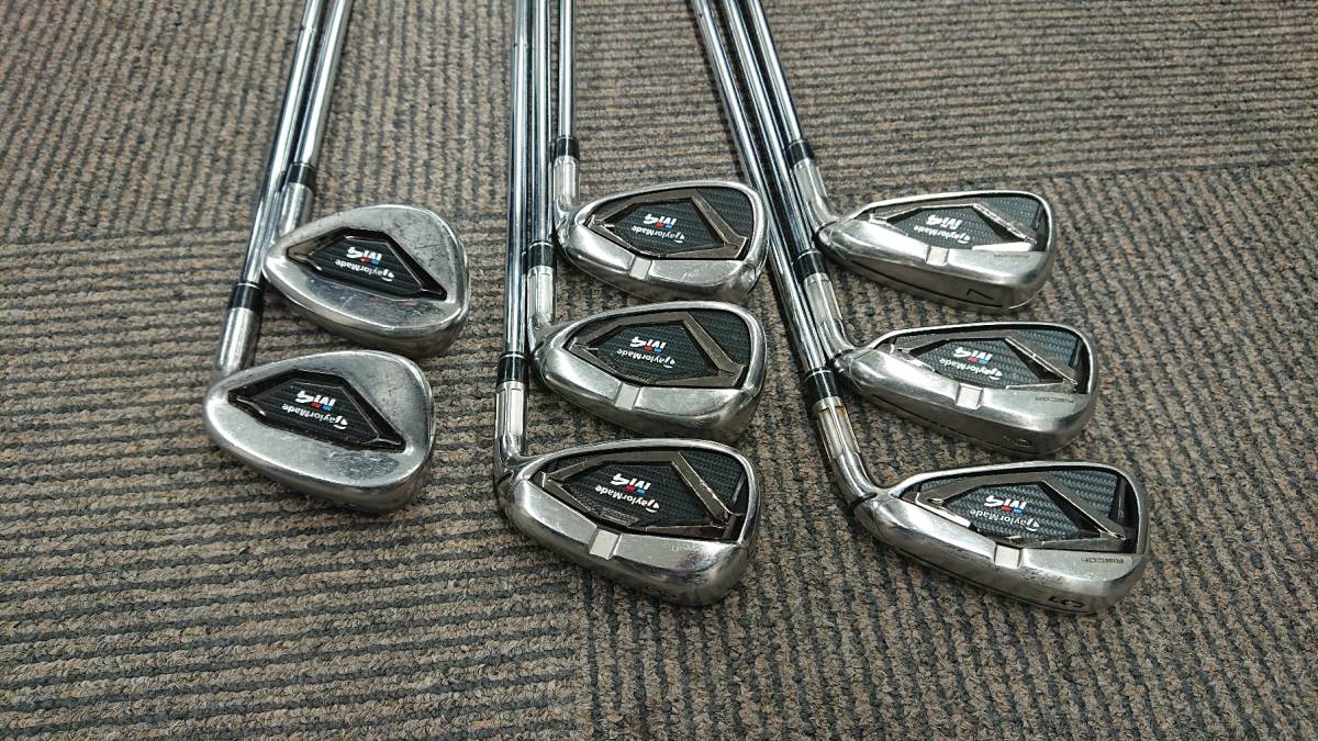 超特価】 テーラーメイド M4 アイアン 2018 #5-PW AW SW 8本セット