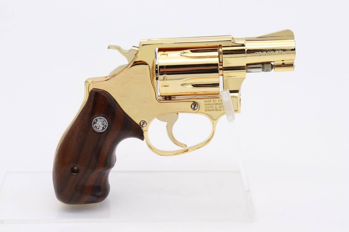 KOKUSAI コクサイ S&W M36 チーフスペシャル モデルガン 金メッキ 金属