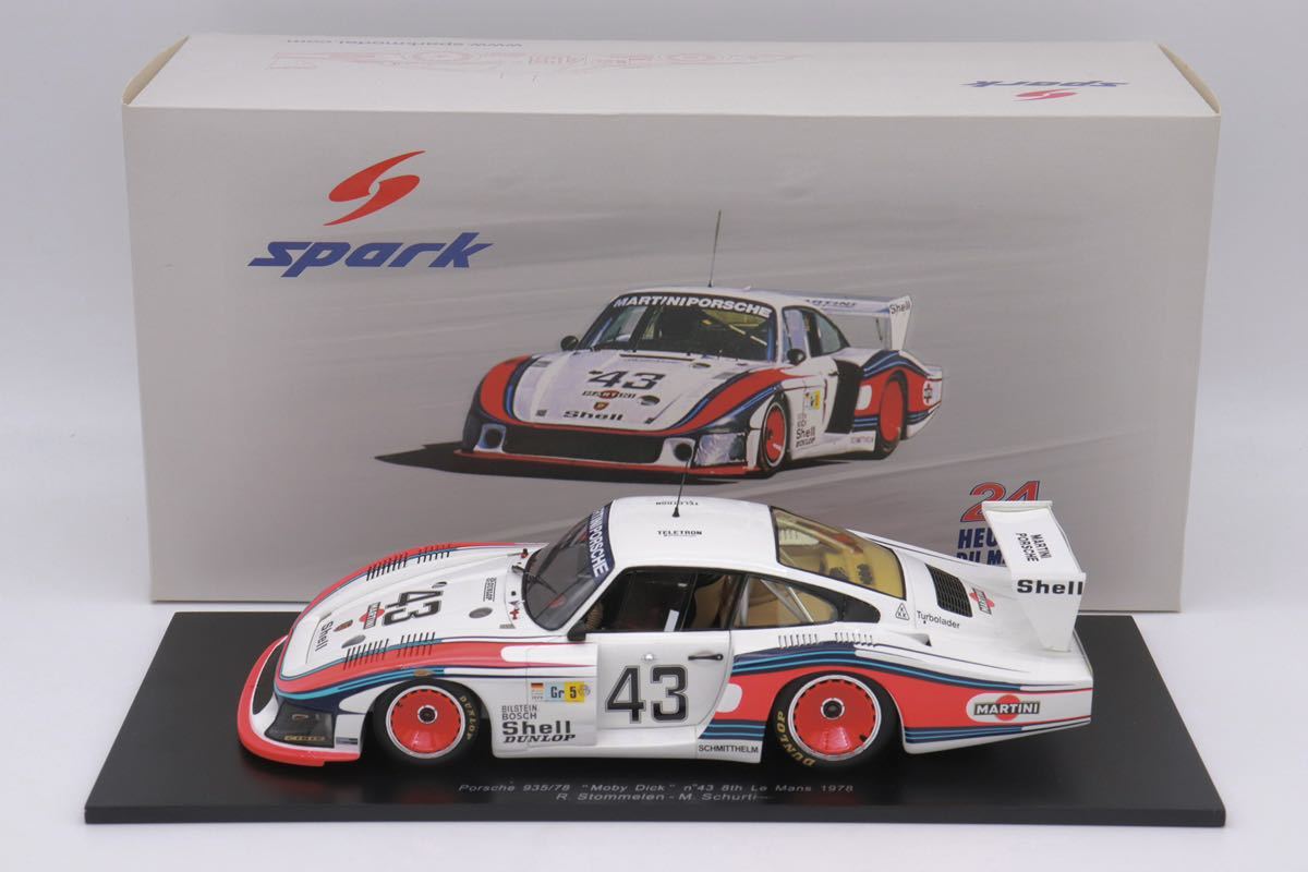 SPARK スパーク 1/18 ポルシェ 935 78 モビーディック 1978年 ル SPARK スパーク 1/18 ポルシェ 935 78 モビーディック 1978年 ル
