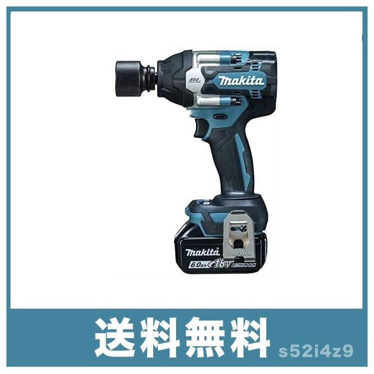 マキタ(Makita) 充電式インパクトレンチ 18V6Ah 充電器・ケース付・バッテリ2本 TW700DRGX_画像1