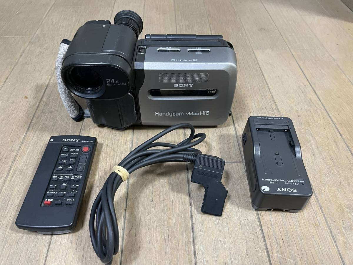 Yahoo!オークション - ダビング用 SONYハンディカムCCD-RV100 Yahoo!オークション - ダビング用 SONYハンディカムCCD-RV100