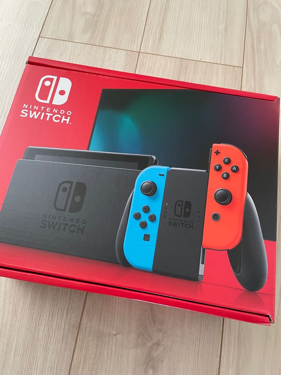 新品未開封 Nintendo Switch 本体 Joy-Con(L) ネオンブルー/(R) ネオン