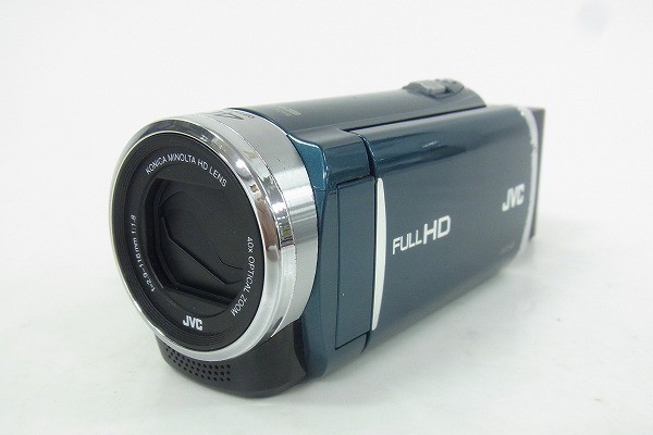 L031-S28-91 JVC ビクター GZ-E117-G デジタルビデオカメラ 現状品②_画像1