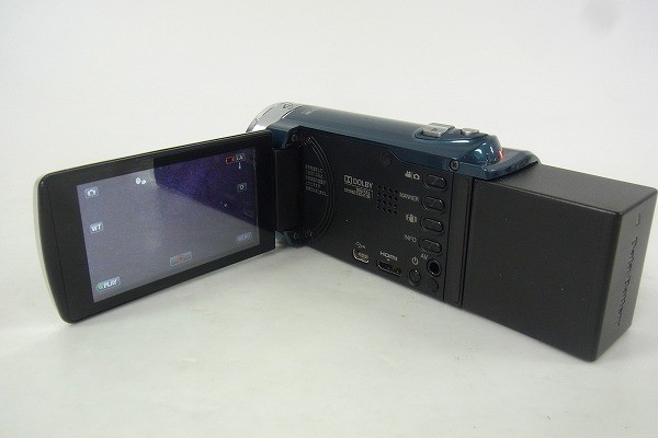 L031-S28-91 JVC ビクター GZ-E117-G デジタルビデオカメラ 現状品②_画像4