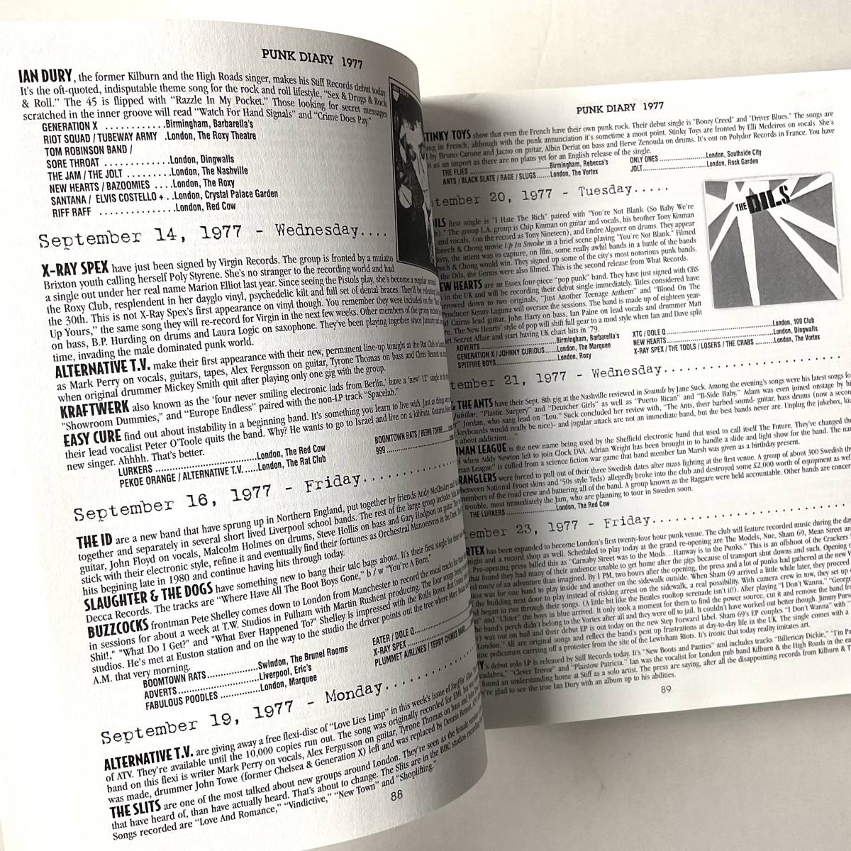 パンクダイアリー 厚さ48mm 未使用CD レア24曲 Punk Diary: The Ultimate Trainspotter's Guide To Underground Rock, 1970-1982 状態良好_画像3