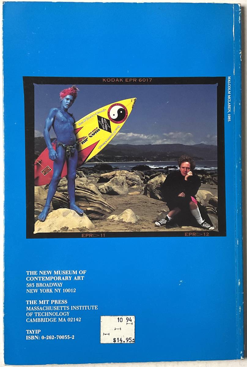  maru com McLAREN MALCOLM MCLAREN & THE BRITISH NEW WAVE Impresario hard-to-find rare old book SEX PISTOLS LET IT ROCK WORLDS END PUNK