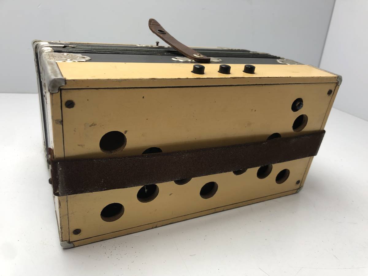 ★TANABE ACCORDION★タナベ アコーディオン 鍵盤楽器【中古/現状品/動作未確認ジャンク】の画像10