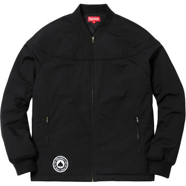 新品 未使用 国内正規品 ◆ Supreme 17ss Thrasher Poplin Crew Jacket 黒 サイズS ◆_画像10