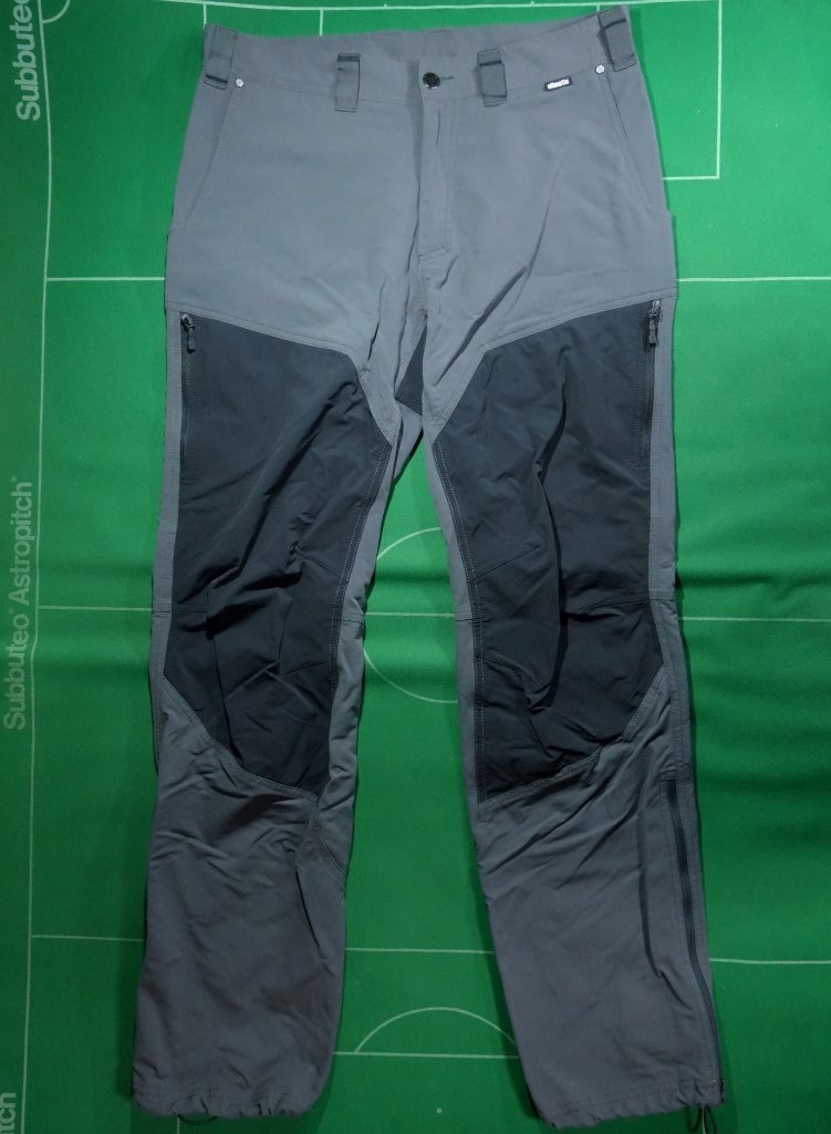 ▲旧ロゴ HAGLOFS ホグロフス ソフトシェル MID FLEX ミッドフレックスパンツ グレー/ブラック S(JP-M) 美品!!!▲
