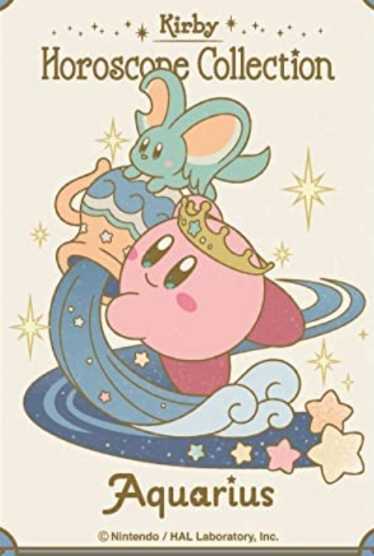 星のカービィ キャラクター スリーブ 12星座 みずがめ座 星のカービィ キャラクター スリーブ 12星座 みずがめ座