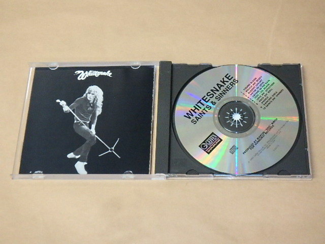 Saints & Sinners　/　 ホワイトスネイク（WHITESNAKE）/　US盤　CD_画像2