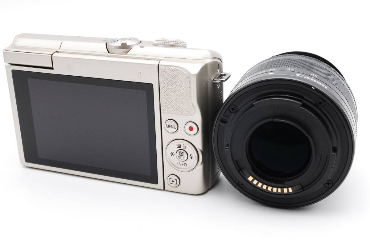 日本最大の キヤノン ミラーレスカメラ EOS M200 リミテッドゴールド