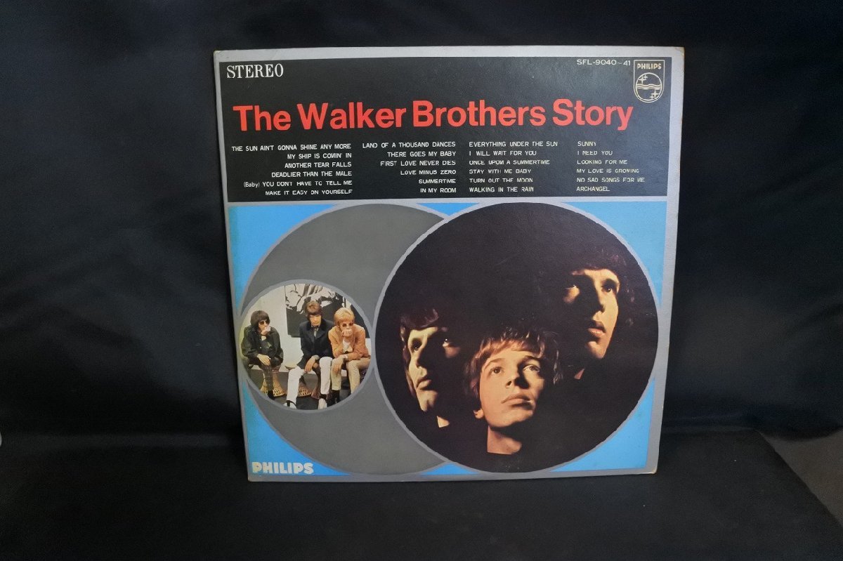 LPレコード WALKER BROTHERS/ウォーカー・ブラザースWALKER BROTHERS STORY/希少 レア_画像1