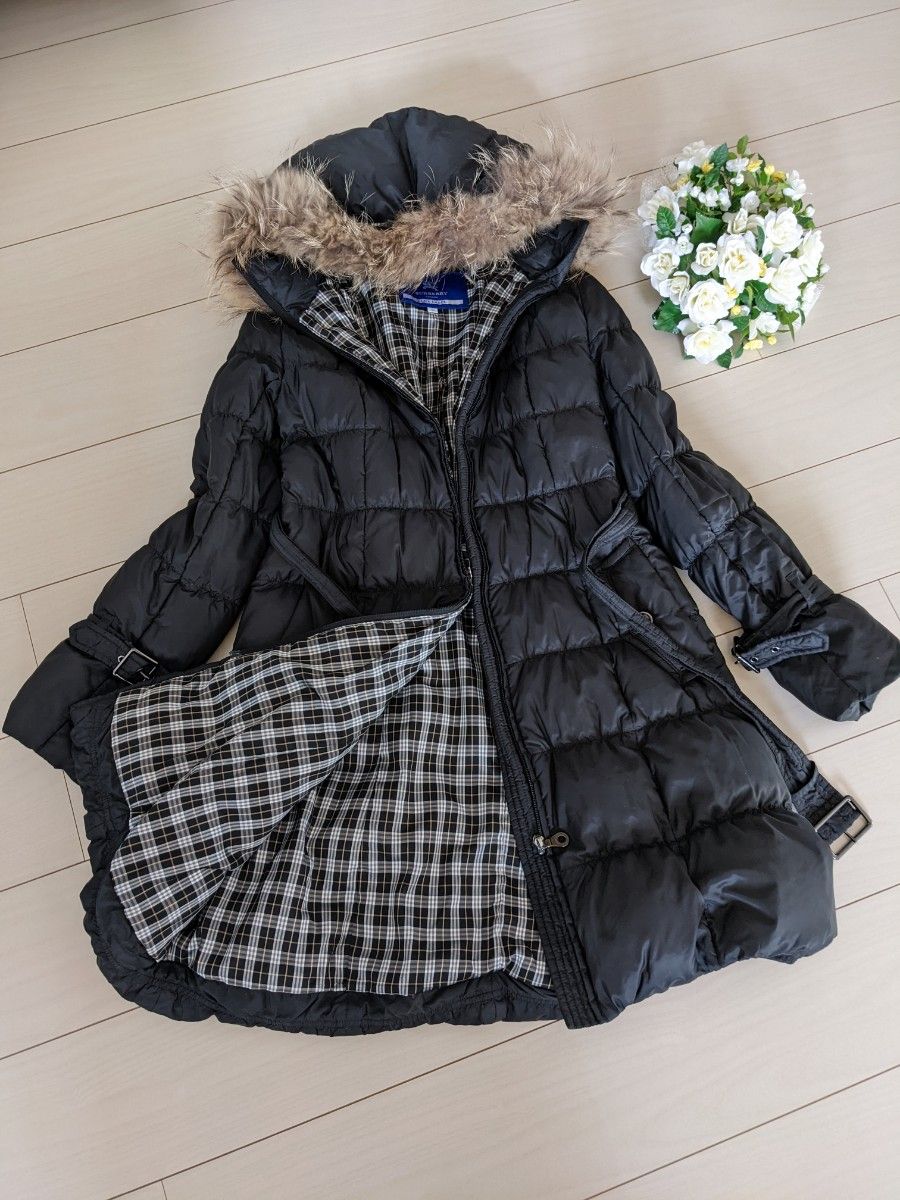 SALE/97%OFF】 バーバリーブルーレーベル ブラックダウンジャケット