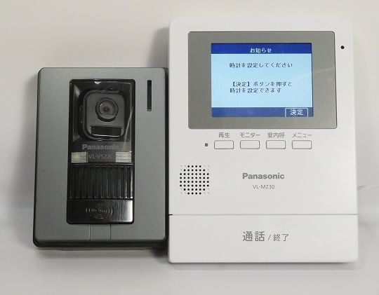 ヤフオク! - M☆Panasonic パナソニック【ドアホンセット】VL...