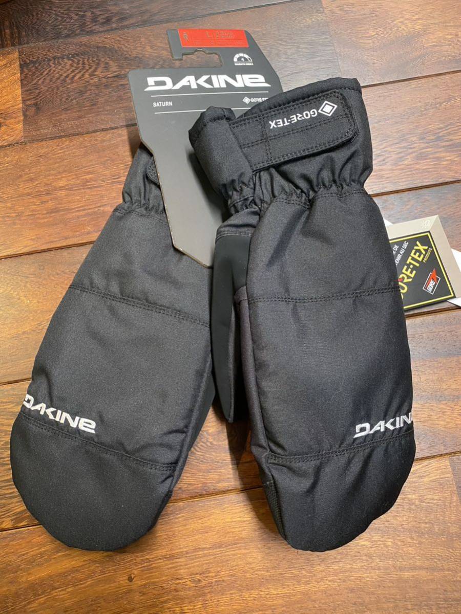 ★ ダカイン DAKINE 22-23 スノーボード ミトン グローブ sizeL ブラック ゴアテックス 新品未使用タグ付 手袋 SATURN MITT スノーグローブ_画像1