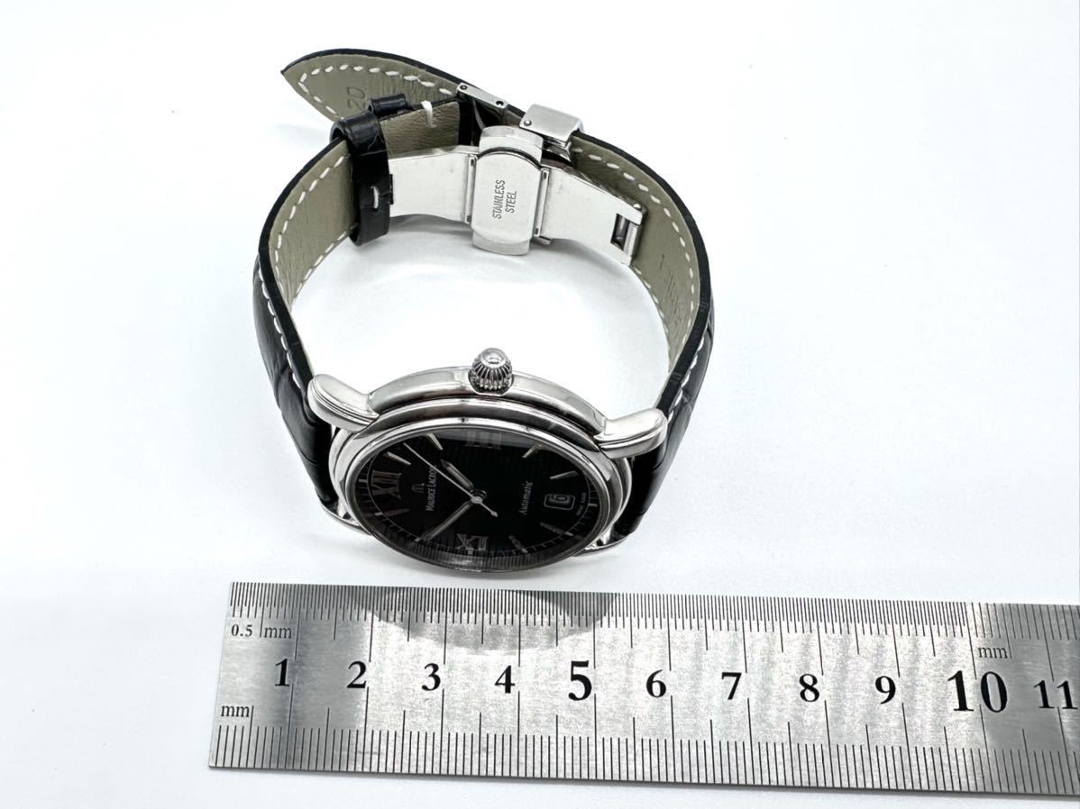 MAURICE LACROIX モーリス ラクロア 腕時計 Automatic ブラック　AH22224 スイス製　不動品　メンズ