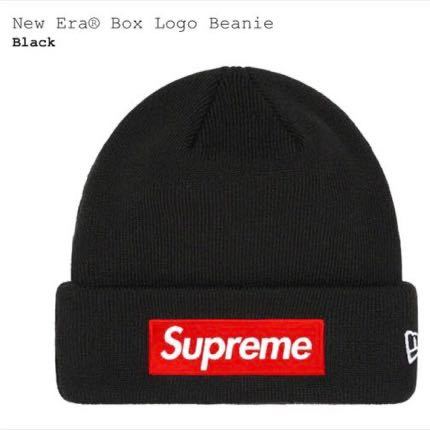 Supreme NEW ERA Box Logo Beanie BLACK シュプリーム ニューエラ 