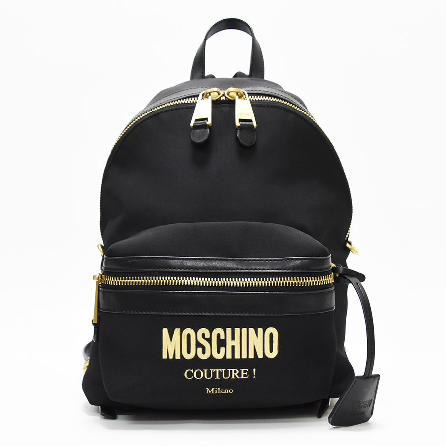 MOSCHINO　リュック　黒