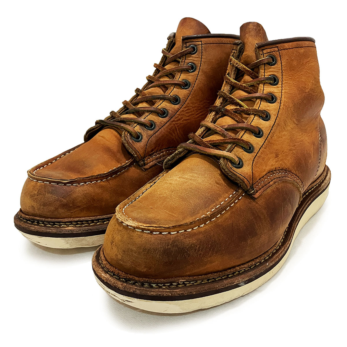 レッドウイング アイリッシュセッター #1907 ブラウン D 26.5cm RED WING IRISH SETTER 正規品 本物 人気 オイルドレザー モック 875 877