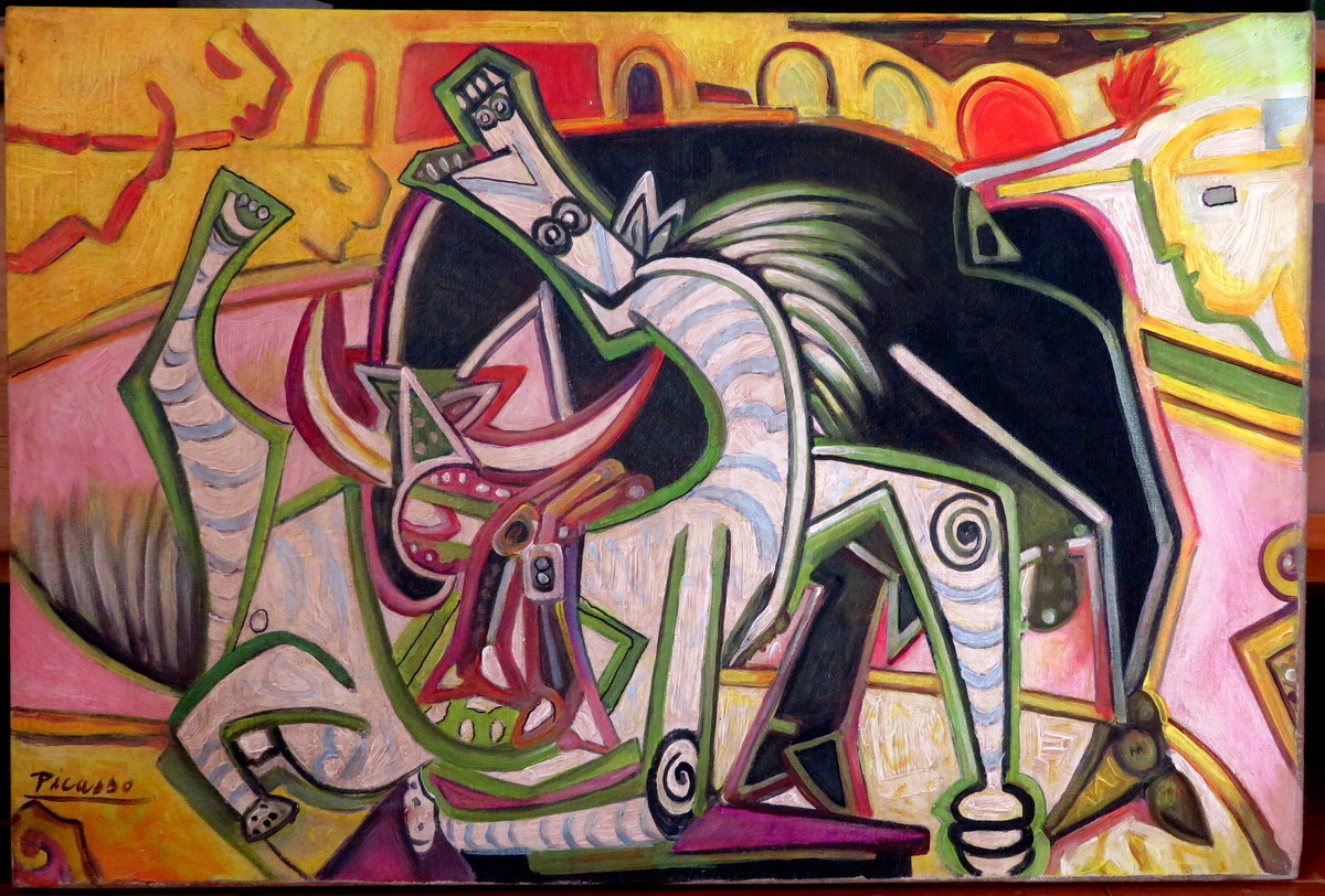 パブロ ピカソ Pablo Picasso 幻想の時代 闘牛 1934年 MoMA美術館