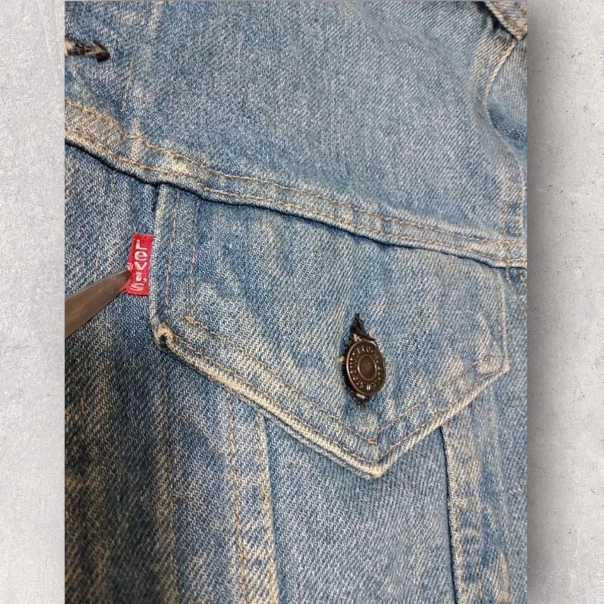 Levi's 80s USA製 70505 0217 4th ボタン裏527 デニムジャケット Levi's 80s USA製 70505 0217 4th ボタン裏527 デニムジャケット