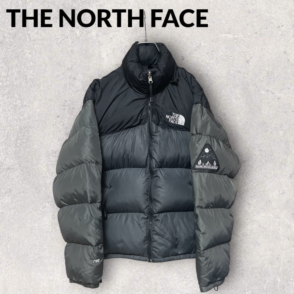 THE NORTH FACE ノースフェイス 90s 胸ロゴ刺繍ヌプシダウンジャケット Lサイズ 700フィル