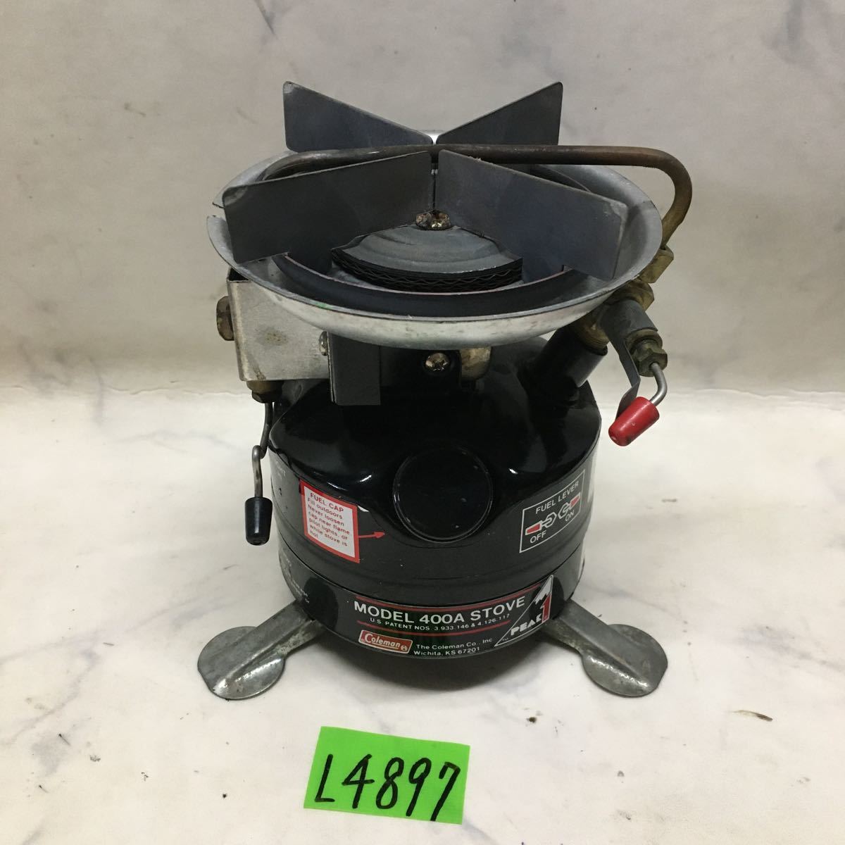 激安店舗 (L4897) Coleman コールマン 400A STOVE ストーブ ガソリン