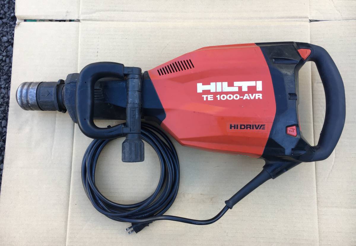 大特価!!! ☆即決169000円☆ TE1000-AVR HILTI ヒルティ 電動ハツリ