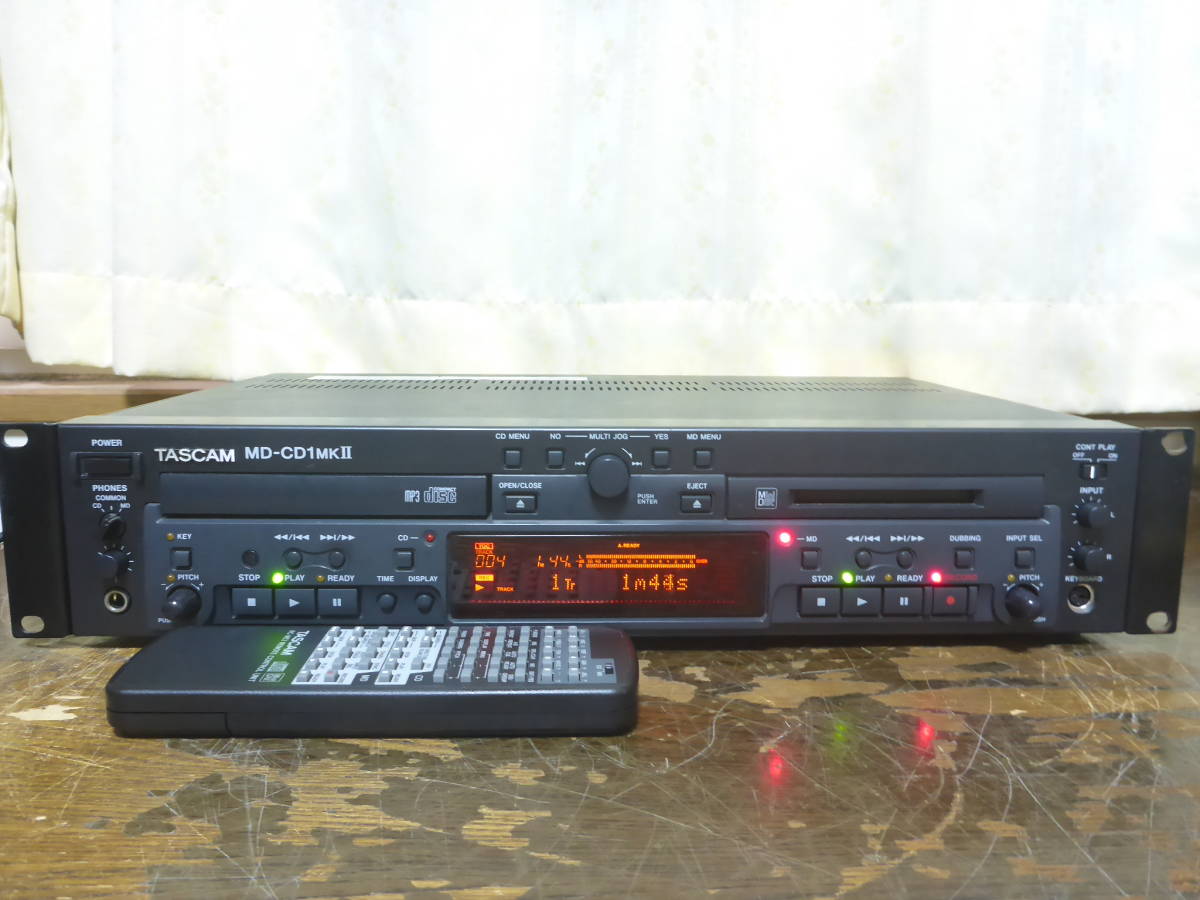 TASCAM CDプレーヤー MDレコーダー デッキ MD-CD1MKⅡ その他