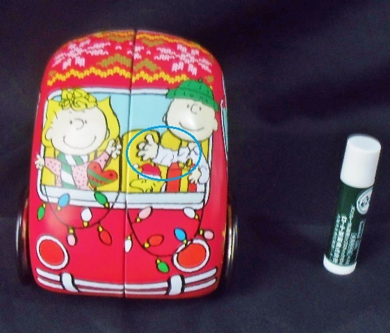 スヌーピー クリスマス 車型 缶ケース ボックス/小物入れ 空き缶 空き容器 ケース 車 カー お菓子 容器_画像9