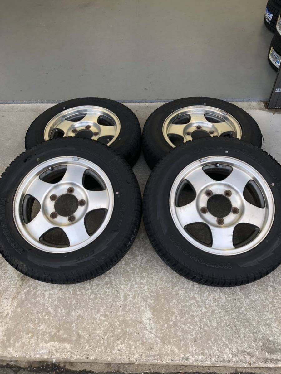 ジムニー純正アルミホイール 175/80R16ヨコハマジオランダー AT G015