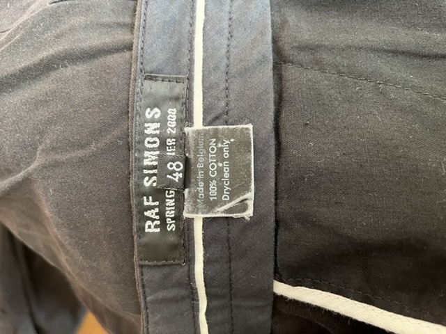 新品】 04SS rafsimons ラフシモンズ 宗教期 2004 パンツ ボトムス