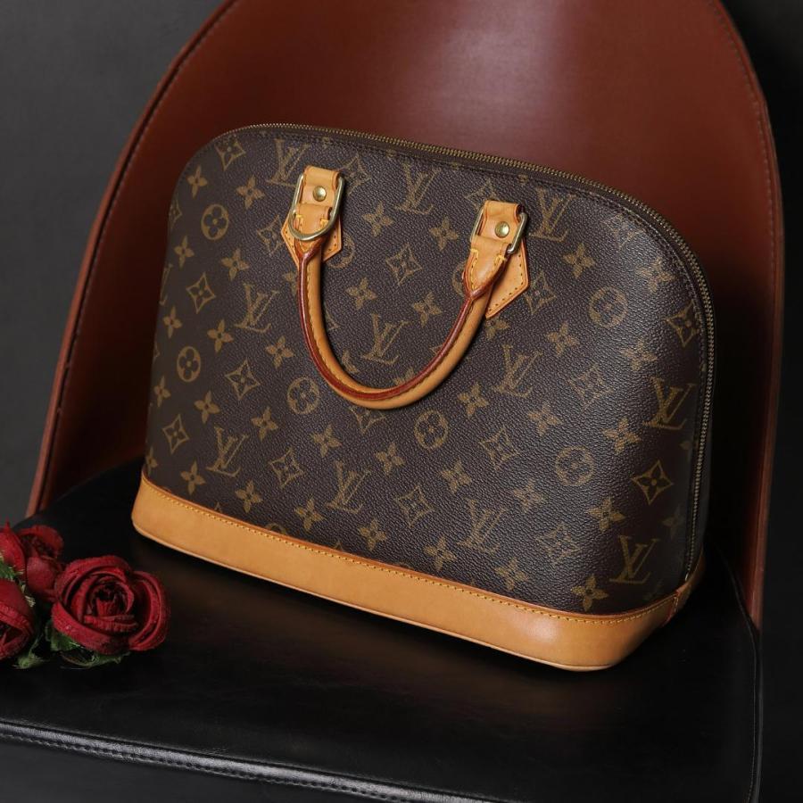 良好 Louis Vuitton ルイヴィトン モノグラム アルマGM ハンドバック