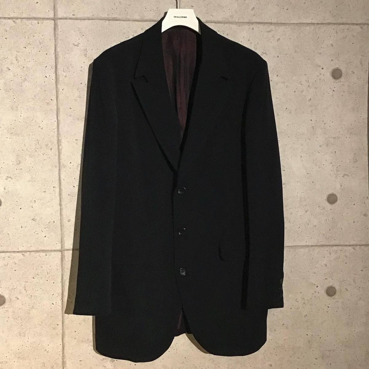 注目ショップ カットラペルジャケット ヨウジヤマモトプールオム