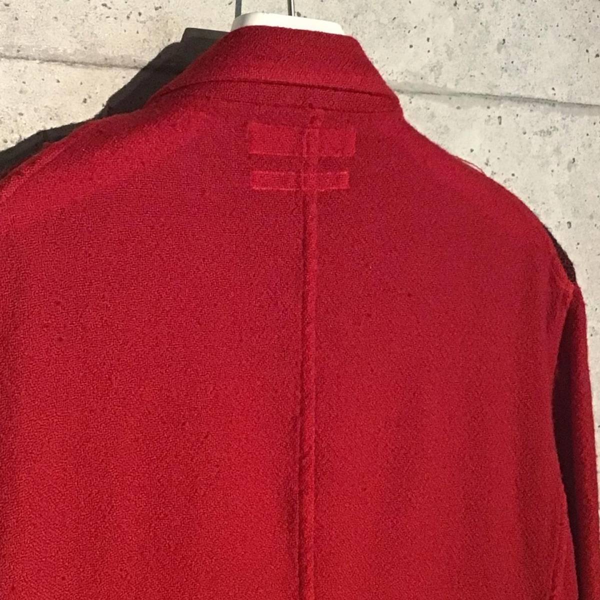 ONtheCORNER ITEM No.1205/COMMEdesGARCONSSHIRT コムデギャルソンシャツ パッチワーク縮絨ジャケット 90's size:M HOMMEPLUS オムプリュス_画像8