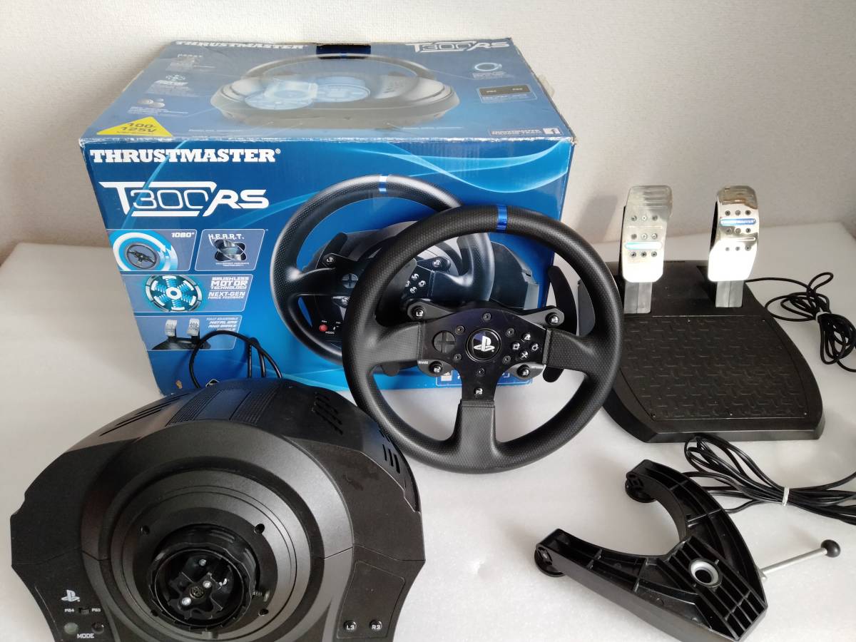 動作品】 Thrustmaster T300 T300RS スラストマスター ハンコン