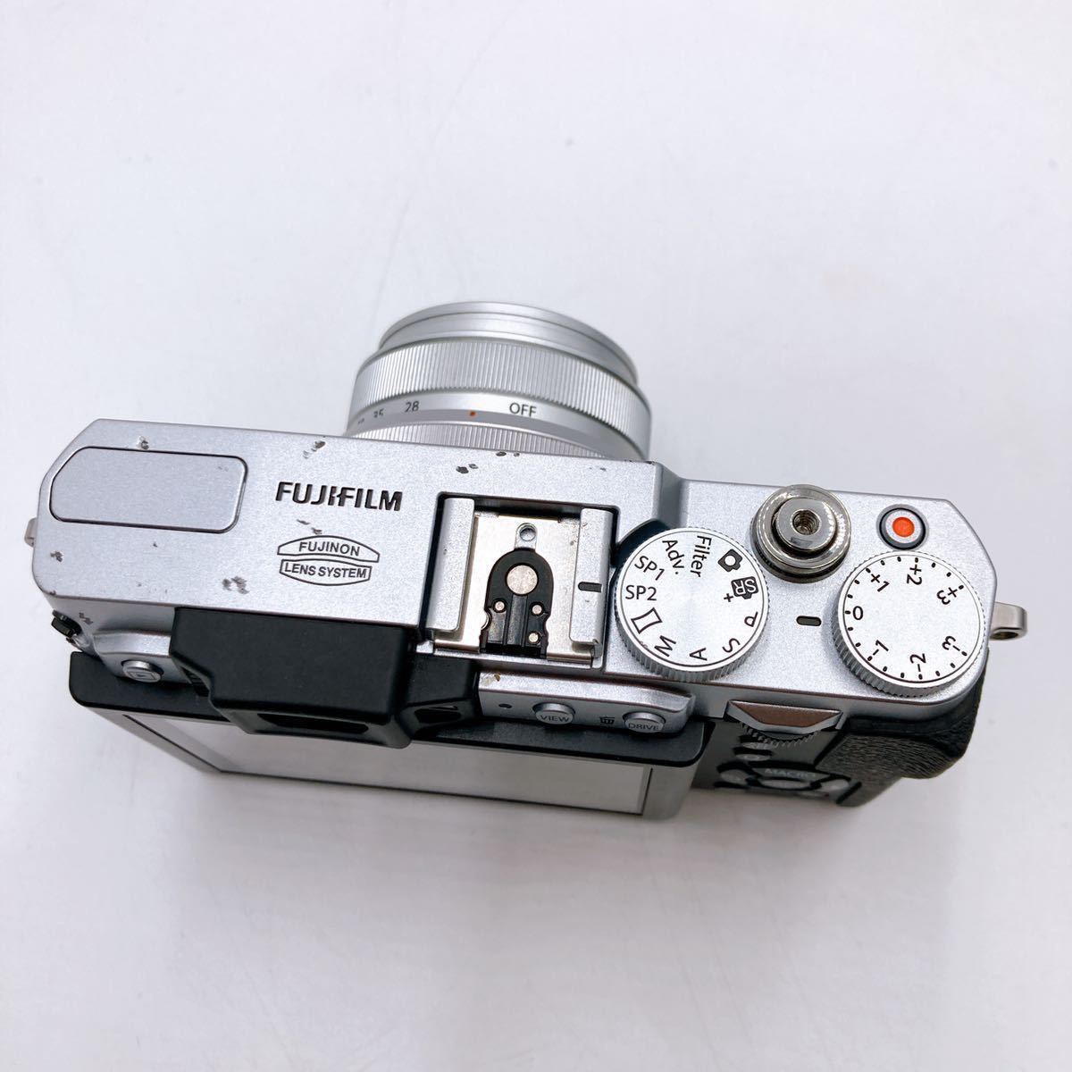 FUJIFILM X30 コンパクトデジタルカメラ シルバー-