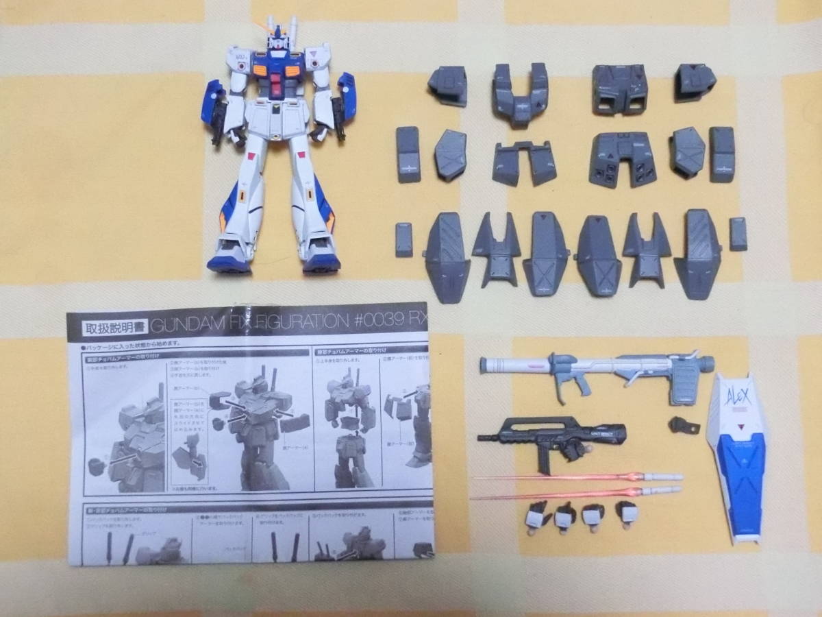 ☆Gundam Fix Figuration #0039☆RX-78 NT-1 ALEX Frame Model☆中古訳アリ品☆GFF☆の画像1