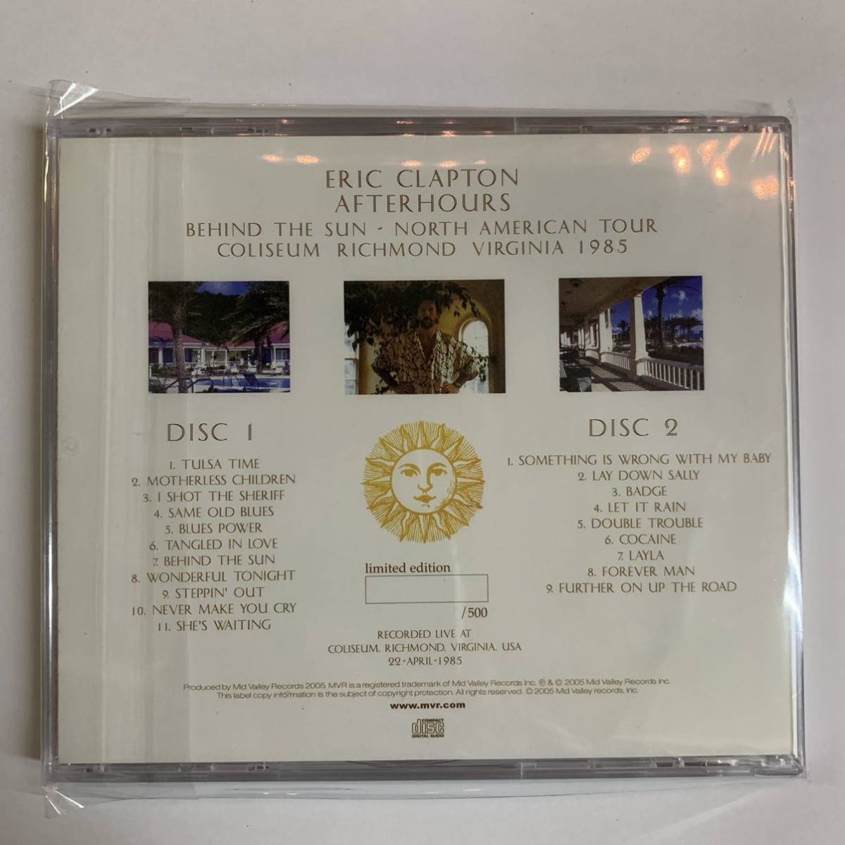 買い物 Eric Clapton 2CD+1CD Mid Valley 廃盤 fawe.org
