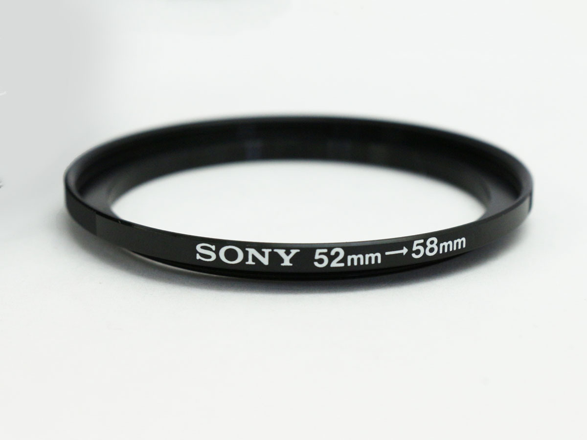 SONY Sony wide conversion lens VCL-0758A owner manual * box * cap attaching present condition goods 